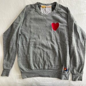 Aviator Nation Grey Crewneck Sweater Small S